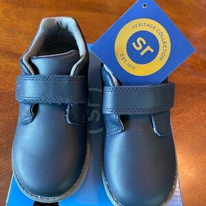 Stride Rite Boys SRT Griffin BB018402 Navy Hook  & Loop Sneaker Size US 10
